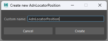 Locator Sensor Creator UI