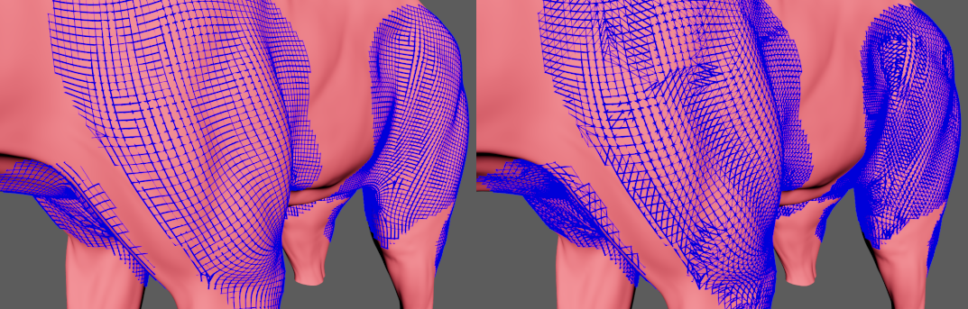 skin editor shape preservation constraint debug