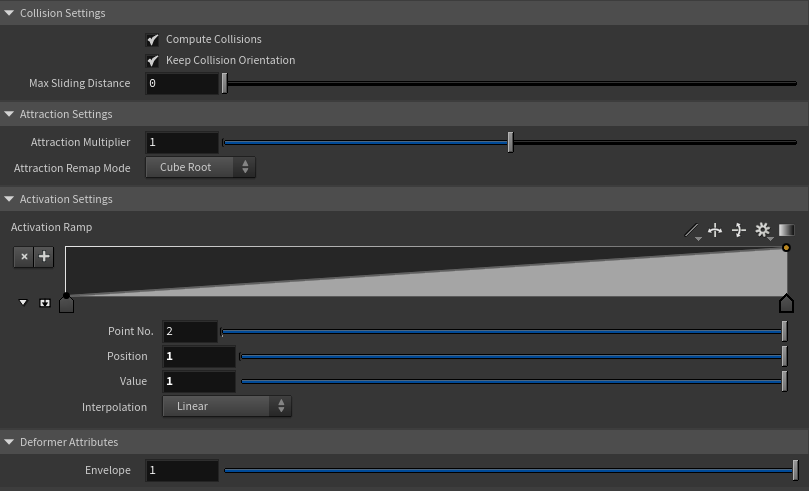 AdnSimshape parameter template advanced tab