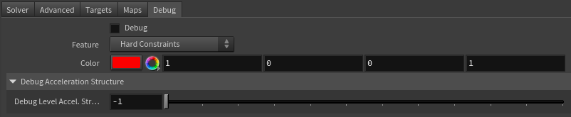 skin parameter template debug