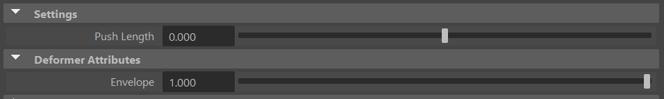 push attribute editor