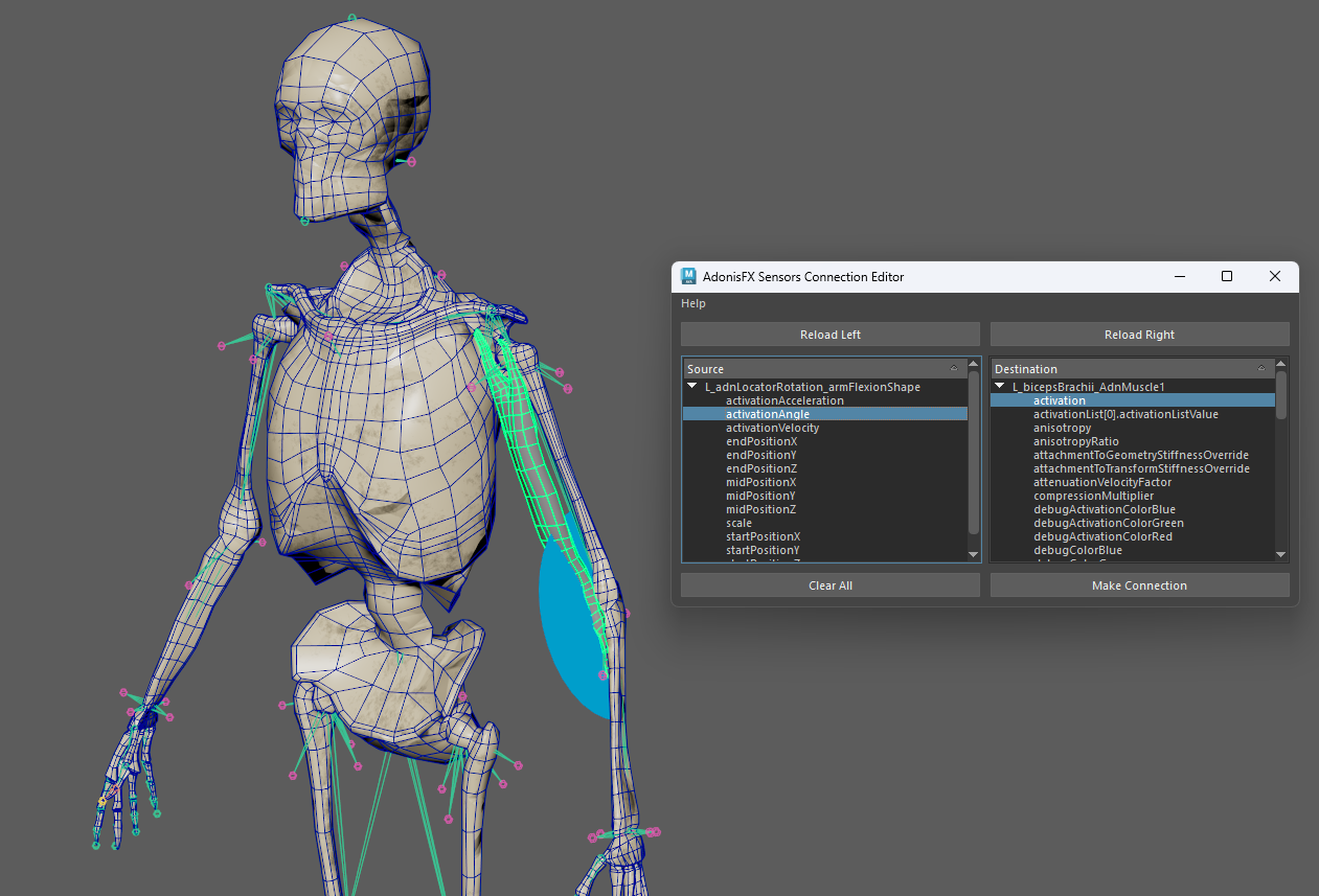 Connection Editor tool