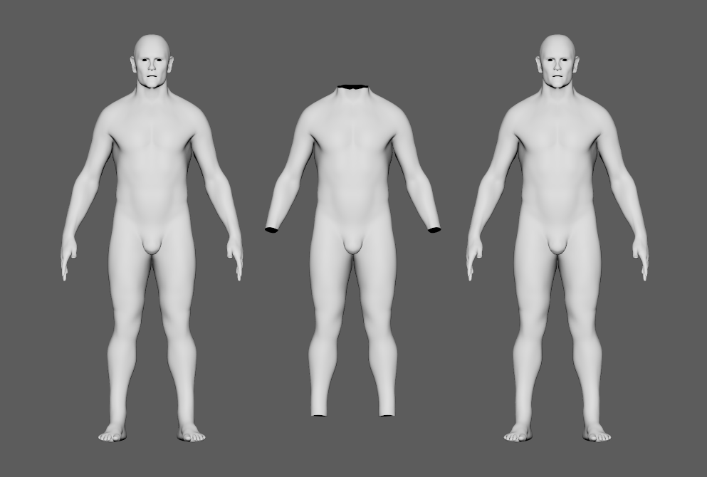 Basic setup for skin merge