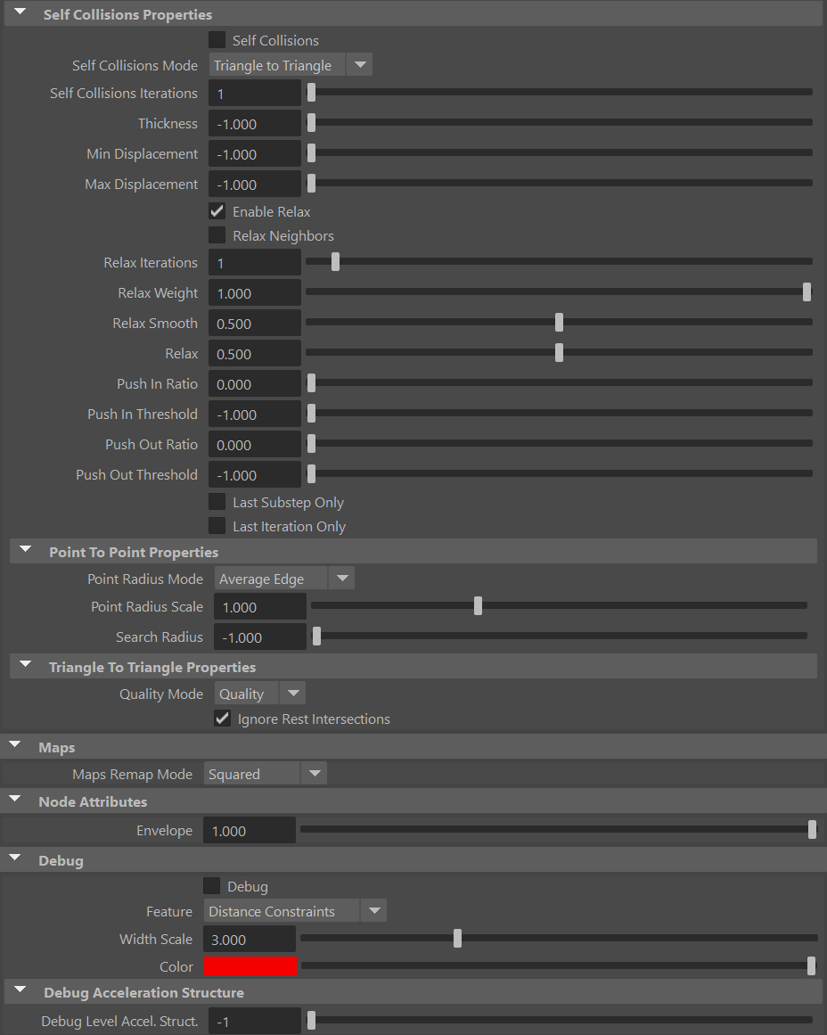 glue editor advanced settings and debug menu