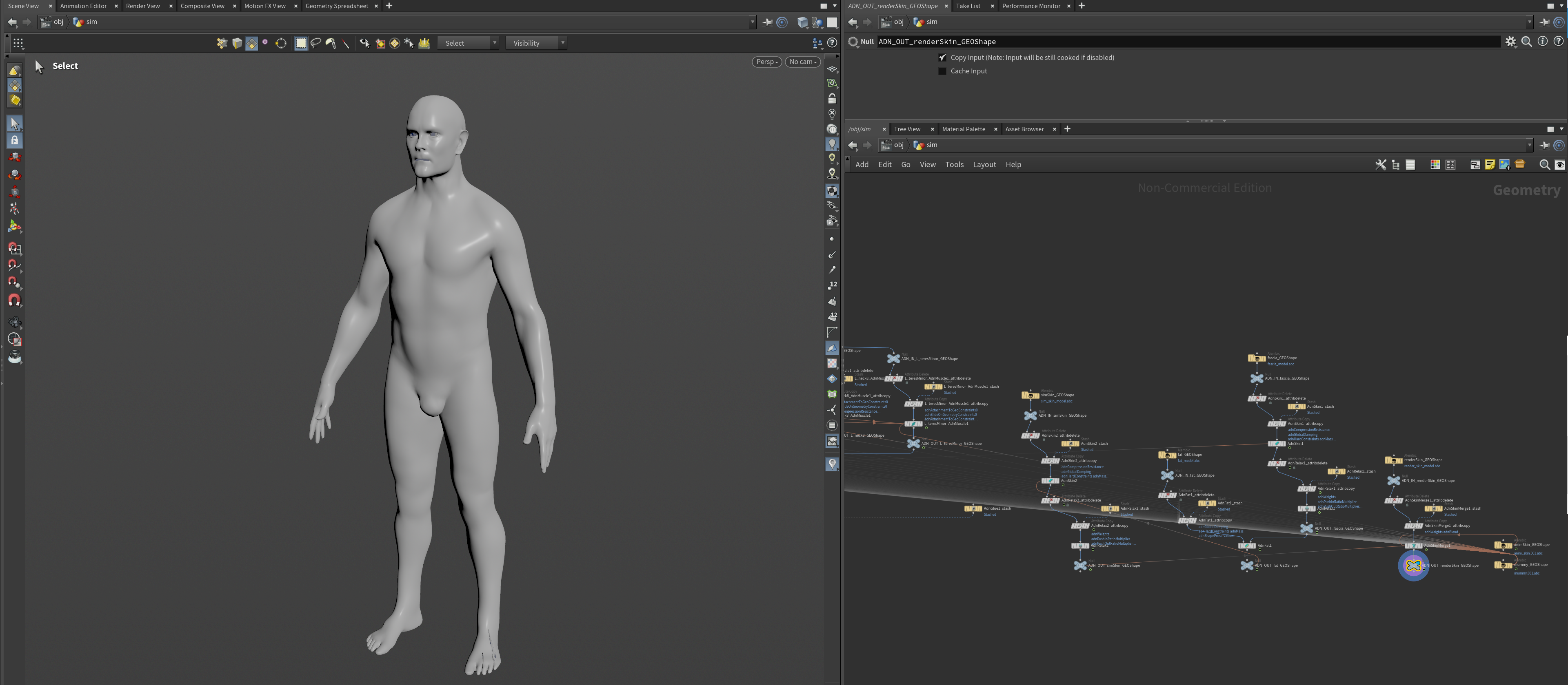 Adonis Export Tool exportable scene