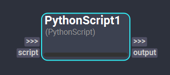 PythonScript Node